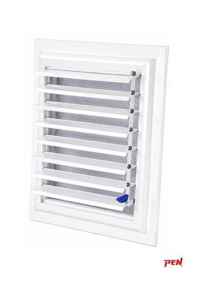Alüminyum Banyo Wc Havalandırma Menfezi 40x40 Beyaz Seri