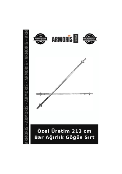 Özel Üretim 213 Cm Bar Ağırlık Göğüs Sırt