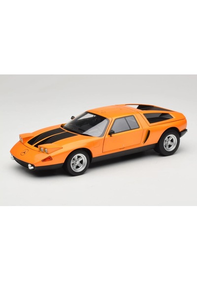 1:18 Norev 1969 Mercedes Benz C111 Weissherbst Turuncu