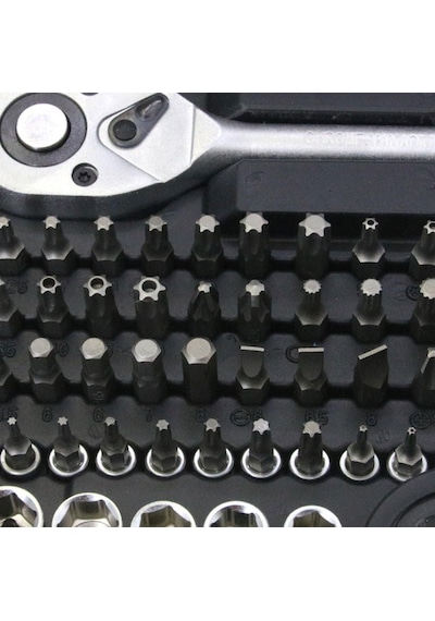Stilmax Cr-v Cırcırlı Lokma Anahtar Takımı Bits Uç Seti 216 Parça