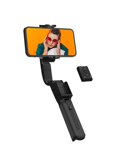 Isteady Q El Gimbal Sabitleyici Selfie Stick Çubuğu Ayarlanabilir Tripod Akıllı Telefon Için Uyumlu