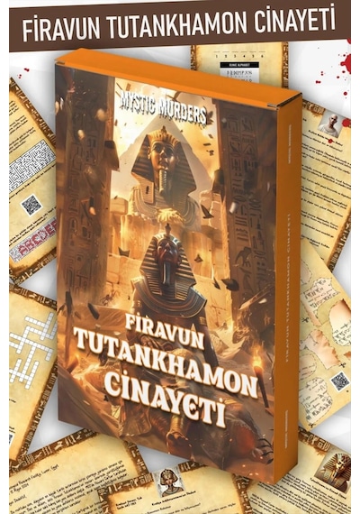 Firavun Tutankhamon Cinayeti-sarı N701