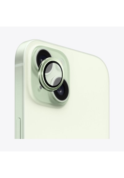Safeus Safir Temperli Kamera Lens Koruyucu Apple Uyumlu iPhone 15 Plus Ve İle Yeşil