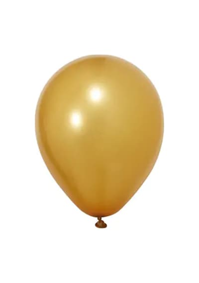 20 Adet 12 İnç 30 Cm Metalik Altın Balon Doğum Günü Süsleme Altın