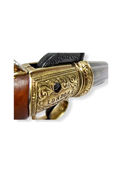Denix 6 Barrels Pepper-Box Revolver. England 1840