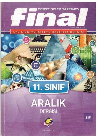 11.sınıf Aralık Aylık Üniversiteye Hazırlık Dergisi İ 2016