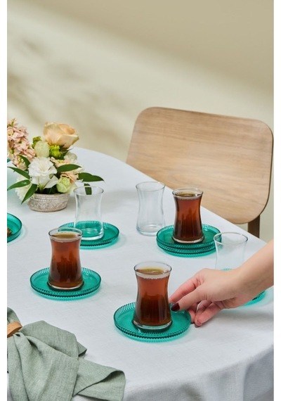 Karaca  Massimo 6 Kişilk 12 Parça Çay Seti