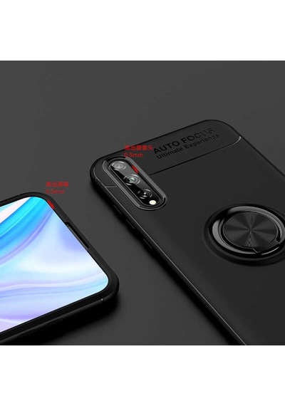 Huawei P Smart S (Y8P) Kılıf Yüzüklü Magnetli Ravel Case