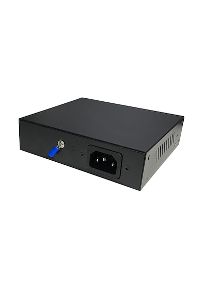 4 Port Ethernet PoE Switch, 6 Port (4+2) - 4 PoE Ports + 2 Uplink