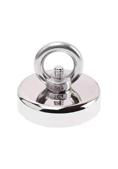 48Mm Neodyum Kurtarma Mıknatısı Yuvarlak Vidalı Pot Magnet - D48