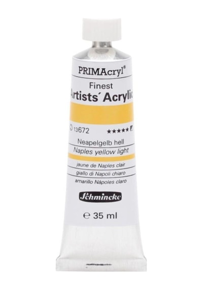 Schmincke Primacryl Artist Akrilik Boya 35 Ml Seri 2 672 Naples Yellow Light