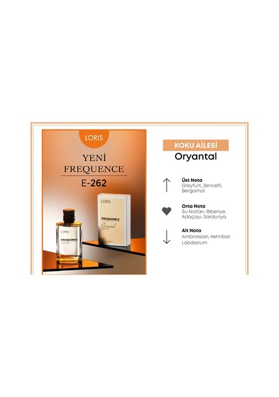 Loris E-262 Frequence Erkek Parfüm EDP 50 ML