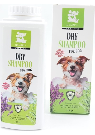 Nanbell Köpekler İçin Lavanta ve Biberiye Özlü Kuru Şampuan 125 G