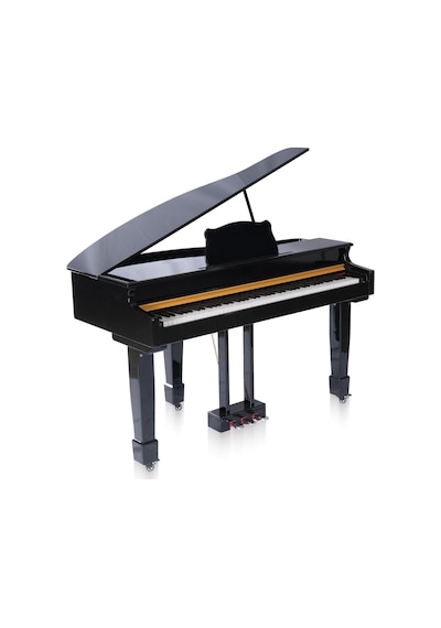 Jwin Sapphire Sdp-700 Çekiç Aksiyonlu 88 Tuşlu Kuyruklu Dijital Piyano + Tabure - Siyah