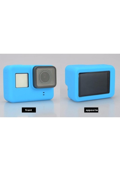 Gopro Hero 5 İçin Silikon Kılıf Mavi