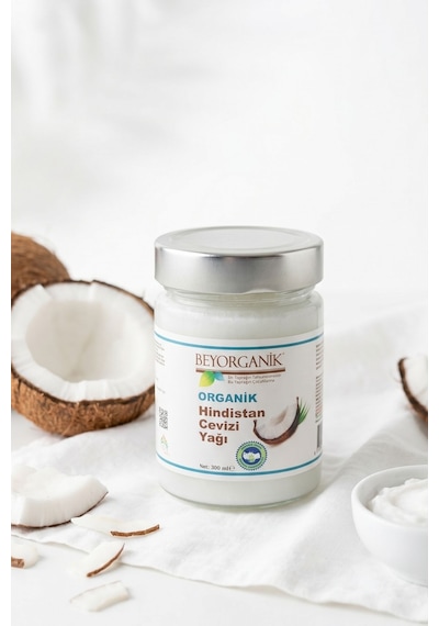 Organik Hindistan Cevizi Yağı 300 Ml