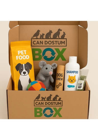 Candostumbox Evcil Hayvan Hediye Kutusu Kedi Köpek Tavşan Kuş B
