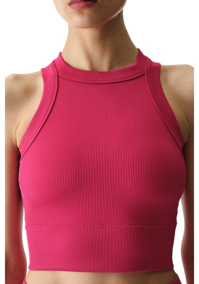 Penti Pembe Seamless Dikişsiz Halter Yaka Askılı Atlet