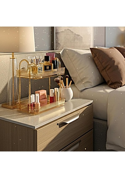 Banyo Düzenleyici Organizer Banyo Rafı Amber Sarı Diğer