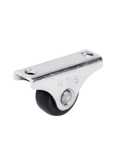Mini Sabit Mobilya Tekerlekleri, Siyah, 4cm X 2.2cm, 15 Kg Taşıma Kapasitesi, 19mm Makara Çapı, Sehpa Ve Komidin İçin, Vidalar Dahil, 16 Adet