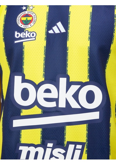 Fenerbahçe Basket Erkek Çubuklu Forma 25/26 Sarı-lacıvert