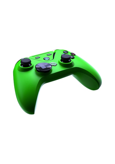 Pusat Clutch Titreşim Geri Bildirimli Çift Mod Kablosuz Gamepad Yeşil