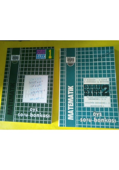 Matematik Soru Cilt 1 Geometri Soru Cilt 2 Öss-Öys Bides Yayınlar