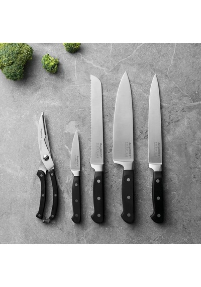 Berghoff Essentials Paslanmaz Çelik Solid Ekmek Bıçağı 20 Cm Çok Renkli