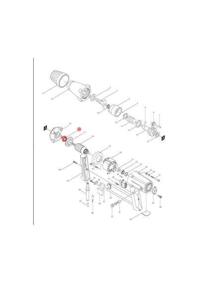 Makita 6905B Rulman 608 Ürün Kodu 211031-6