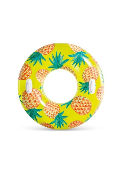 Intex Tropikal Meyve Desenli Simit 107 Cm Is56261 Çok Renkli