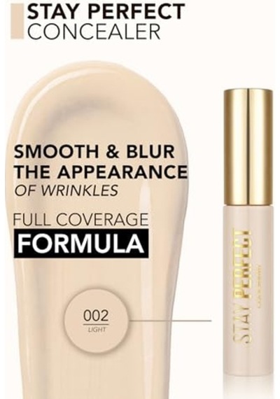 Flormar Doğal Bitişli Kapatıcı Soğuk Alt Ton - Stay Perfect Concealer - 002 Fair 00