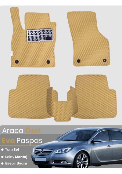 Opel Insignia Station Wagon 2008-2013 Uyumlu Eva Paspas Tam Set Araca Özel,oto Paspas 502