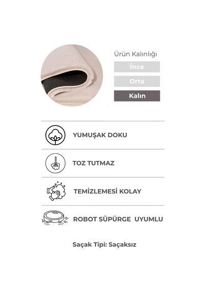 Yüksek Kalite Ekstra Yumuşak Kaymaz Özel Tabanlı Tavşan Peluş Halı Vizon