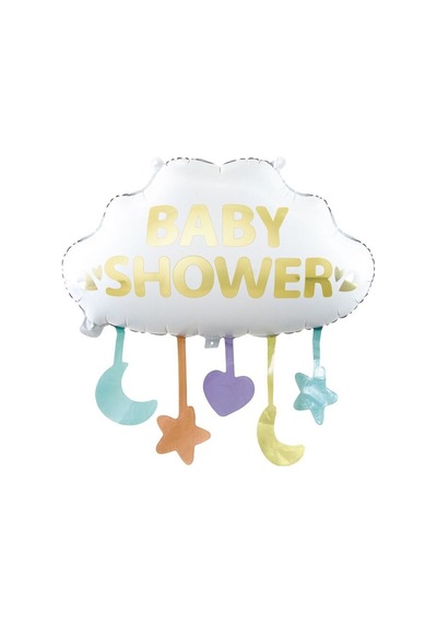 Baby Shower Bulut Folyo Balon 65x62 Cm