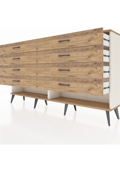 Arges Konsol 8 Çekmeceli 176x30x99 Aytaşı-çam Atlas Çam/atlas Çam - Aytası Arges Konsol 8 Çekmeceli 176x30x99 Aytaşı-çam Atlas Çam/atlas Çam - Aytası