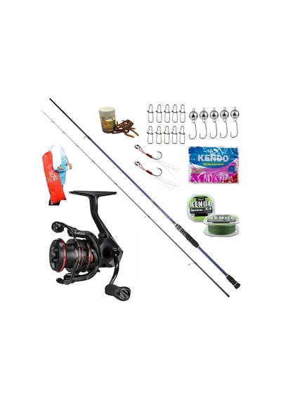 Okuma Ceymar Hd Chd-1000a 2.06mt 0,5-6gr Daiwa Samurai Lrf Olta Takımı Seti
