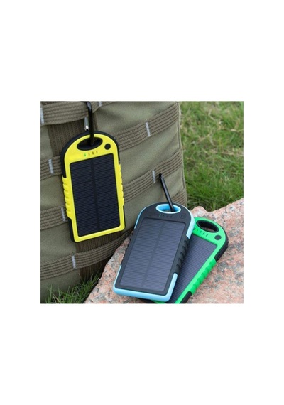 Güneş Enerjili Solar Powerbank 10000 Mah Karışık Renkli
