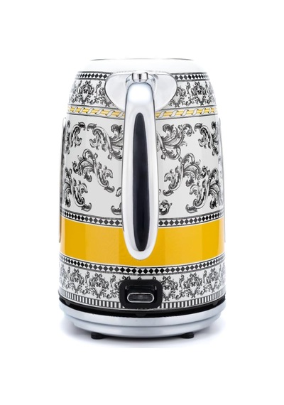 Berghoff Gem Royal Margery 1.7 Litre Sarı Siyah Desenli Su Isıtıc