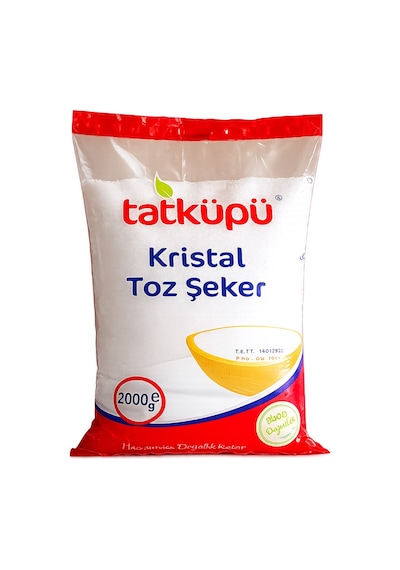 Tatküpü Toz Şeker 2 Kg X 4 Adet