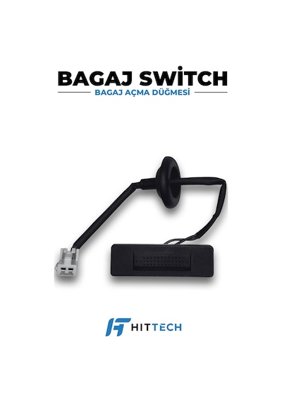 Hyundai i10, Veloster, Verna, Kia Rio ve Picanto Uyumlu Bagaj Açma Düğmesi Butonu Switch OEM 81260-2V000