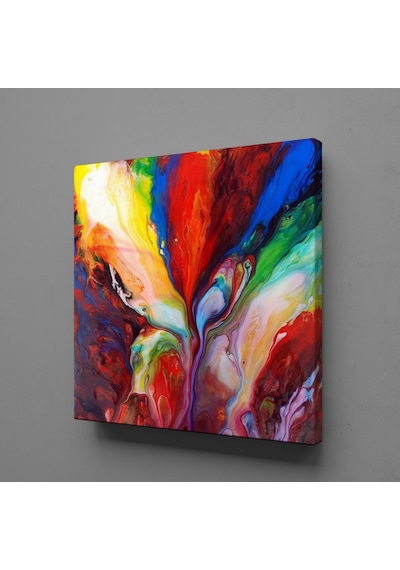 Renkli Kanvas Tablo 40x40cm