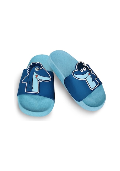 Denokids Shark Erkek Çocuk Terlik Çok Renkli