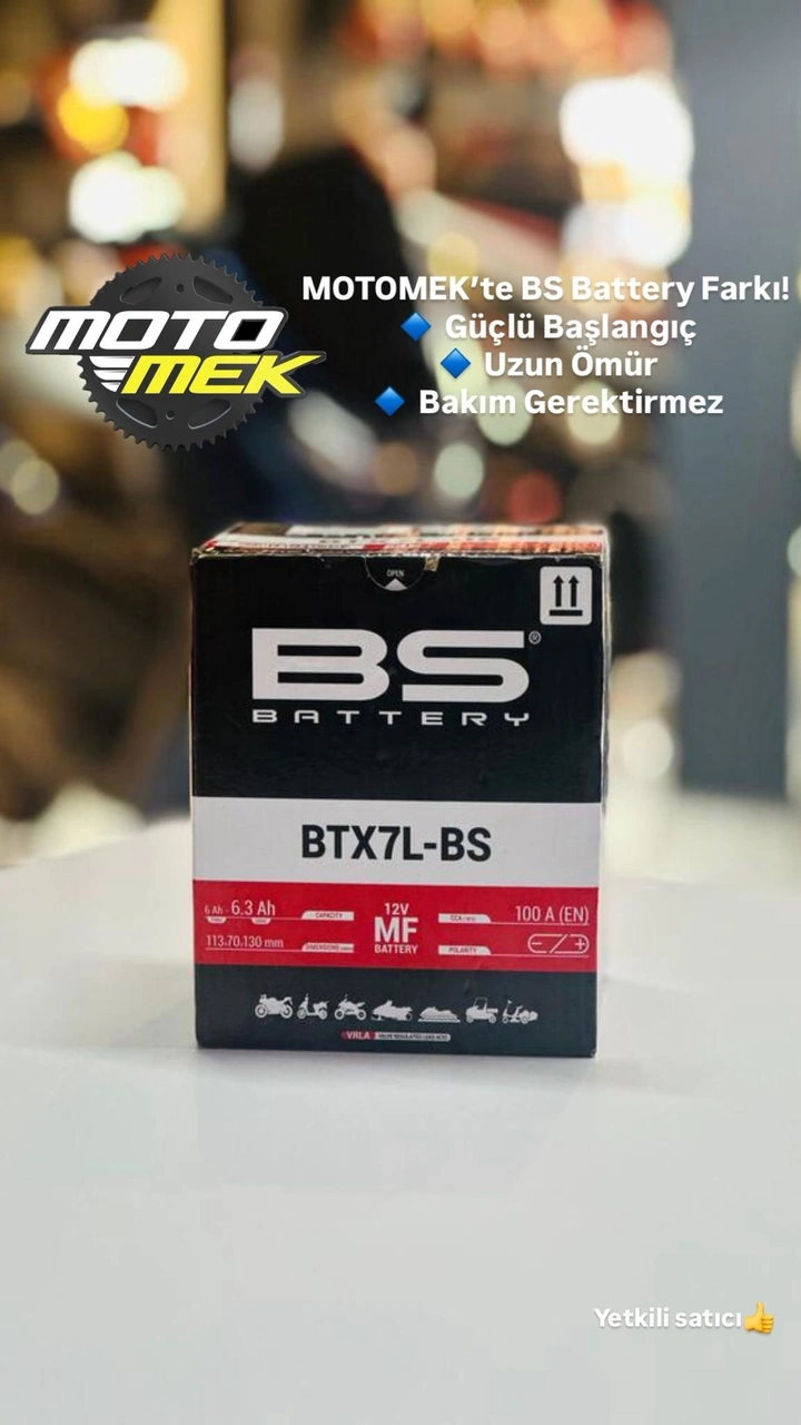 Yamaha X-max 250 Abs 300 Abs 400 Abs Tech Max Abs Motosiklet Aküsü Bs Batery Btx7l Yuasa Ytx7l