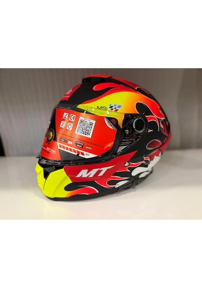 Mt Helmets Thunder 4 Sv Yamnaka B3 Motosiklet Kaskı Parlak Gri