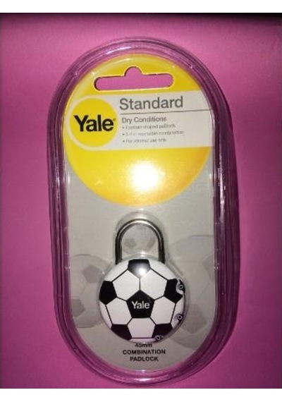 Yale  Şifreli  Asma  Kilit  Futbol  Topu