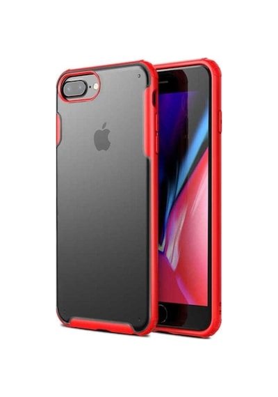Apple Uyumlu iPhone 7 Plus Kılıf Zore Volks Kapak Kırmızı