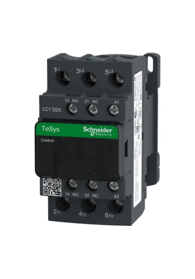 Schneider Electric Tesys D Lc1D25M7 1Na+1Nk 11Kw 3P 25A 220Vac Güç Kontaktörü