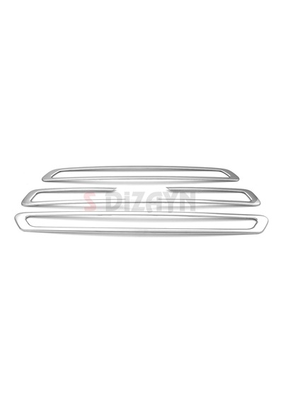 S-Dizayn  Ford Transit Krom Ön Panjur 3 Parça 2014-2018