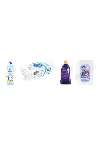 Bingo Oksijen 750 Ml + Yüzey Tem. Havlusu 96'lı + Giysi Şampuanı 3 L + Yumuşatıcı Soft 5 L4'lü Set Diğer