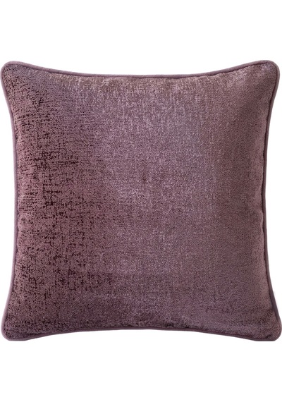 "albert" Kadife Dokulu Kırlent Kılıfları - 45x45 Mürdüm